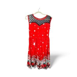 Christmas dress, very light weight 1XL
See measurements in pictures